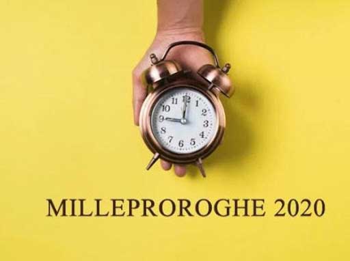 Schirò e La Marca emendamenti al milleproroghe