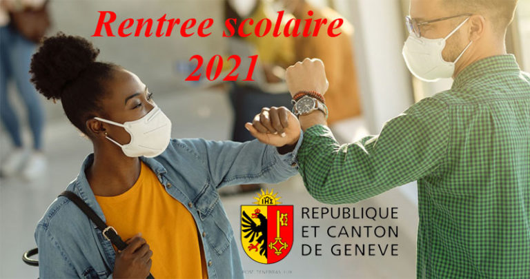 Cantone di Ginevra: conferenza stampa del DIP per rientro scolastico 2021