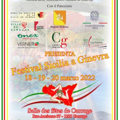 A marzo arriva il Festival Sicilia a Ginevra