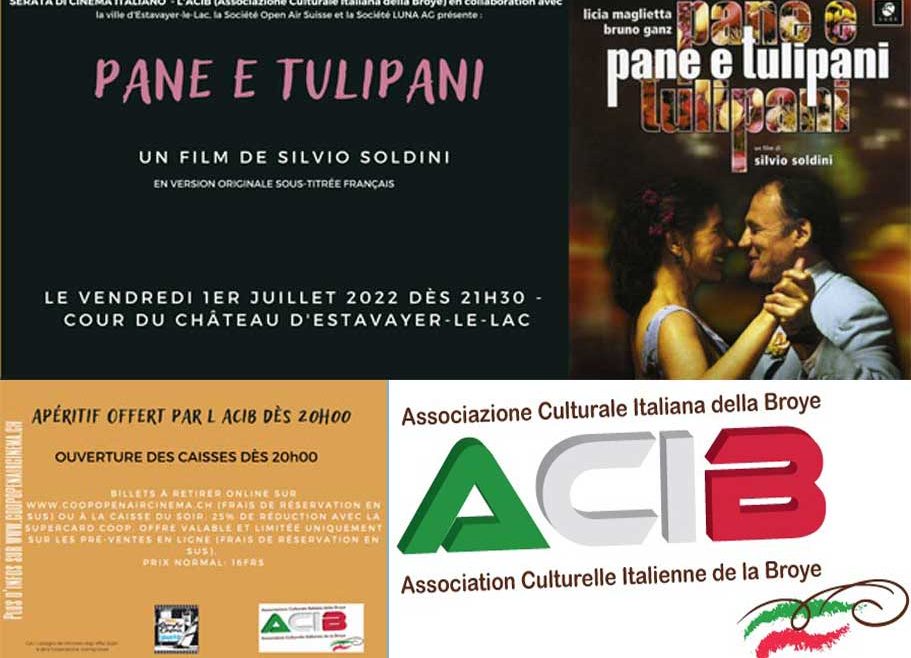 Pani e tulipani: il film italiano a Estavayer-le-Lac