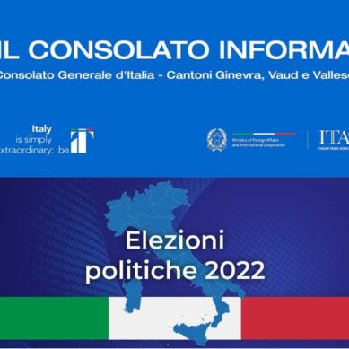 Elezioni Politiche 2022: il Consolato informa