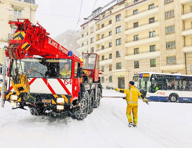 Ginevra: La Voirie attiva il suo sistema di neve e ghiaccio