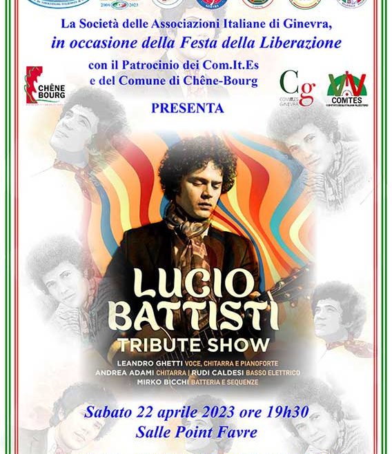 La SAIG presenta Lucio Battisti Tribute Show