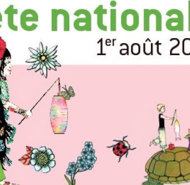 Ginevra, La Fête nationale del 1 agosto 2023