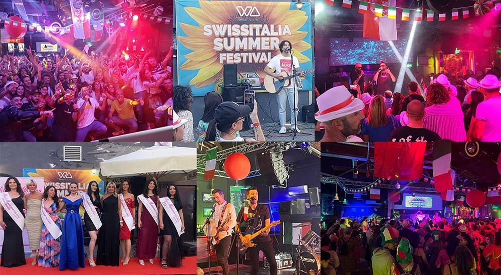 Swissitalia Summer Festival 2023: Un weekend italiano di emozioni e musica a Ginevra