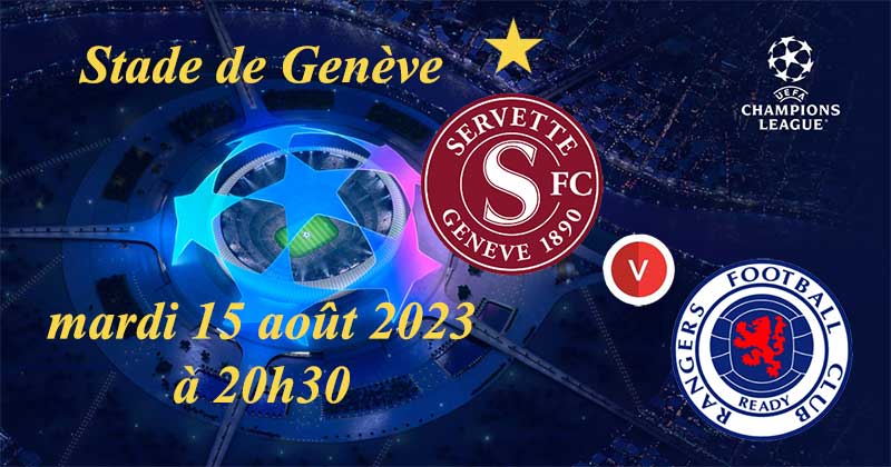 UEFA Champions League: in diretta da Ginevra Servette FC – Glasgow Rangers