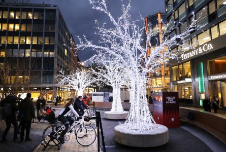 Le illuminazioni natalizie tornano a illuminare la Città di Ginevra