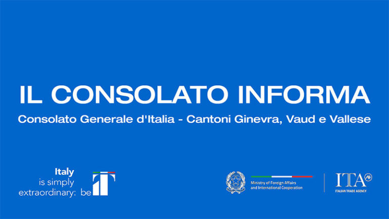 Il Consolato informa: Avviso assunzione impiegato a contratto