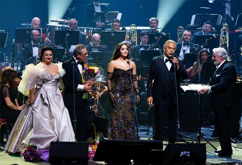 Grande Soirée all’Arena di Ginevra con Bocelli e Domingo