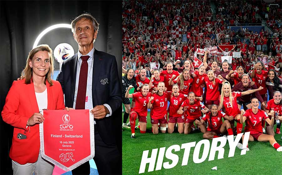 Euro 2025, la Svizzera vola ai quarti nel finale: passaggio storico a Ginevra