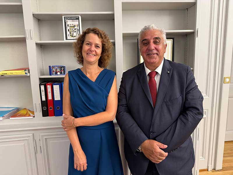 La SAIG incontra la nuova responsabile del Dipartimento della Cultura, Joëlle Bertossa