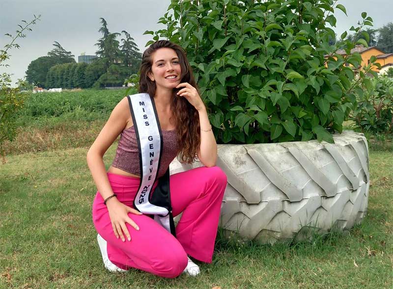 Miss Genève 2025 Martina Scauri: un’italiana da conoscere a Ginevra