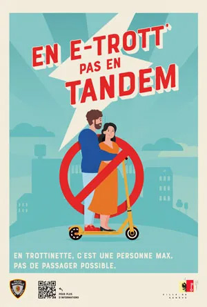 Trottinettes au centre-ville : plus de 190 infractions relevées et 142 engins saisis cet été
