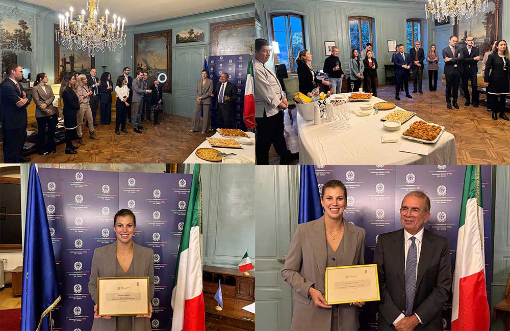 Carola Saletta nominata “Ambasciatrice della Diplomazia dello Sport” dal Ministro Tajani