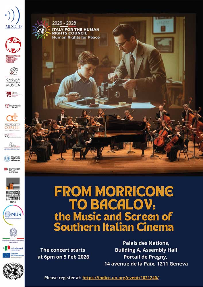 la Missione Permanente d’Italia presso le OOII a Ginevra invita la comunità italiana