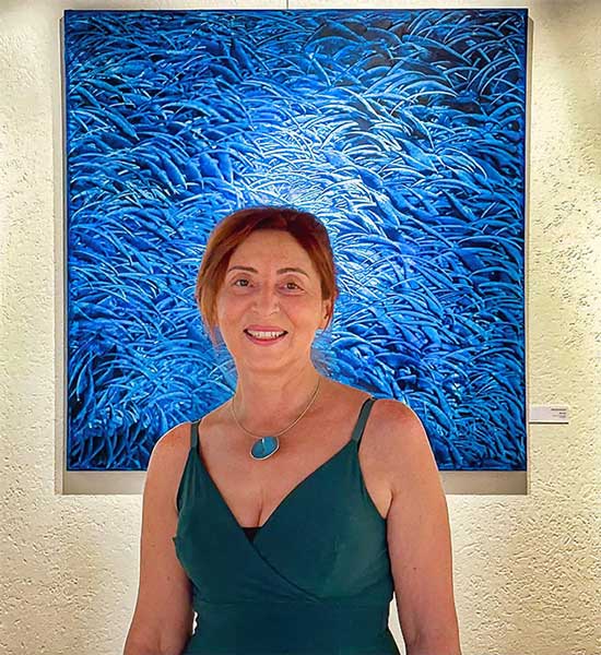 Maria Lopo a Ginevra: un vernissage intenso e magico