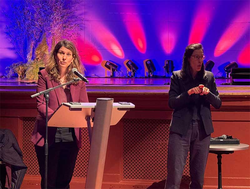 Christina Kitsos accoglie le associazioni ginevrine per gli auguri 2026