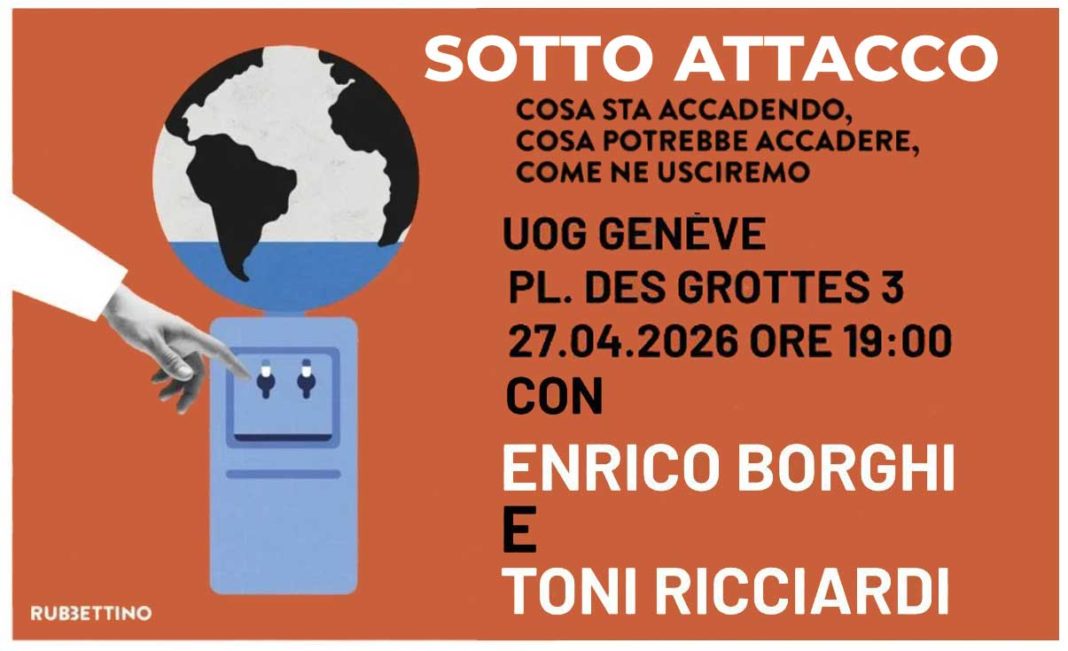 “Sotto attacco” il libro di Enrico Borghi a Ginevra “Sotto attacco” il libro di Enrico Borghi a Ginevra