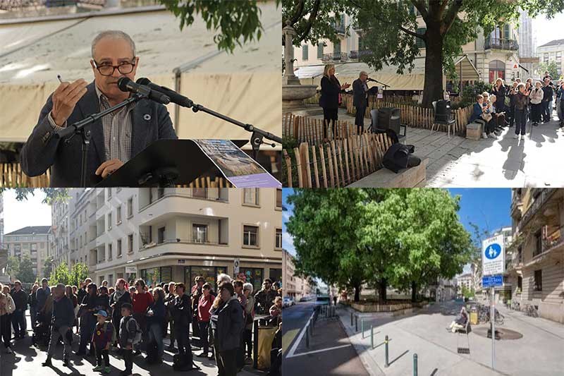 Alfonso Gomez: Inaugurata Piazza Grisélidis-Réal nel cuore dei Pâquis Alfonso Gomez: Inaugurata Piazza Grisélidis-Réal nel cuore dei Pâquis