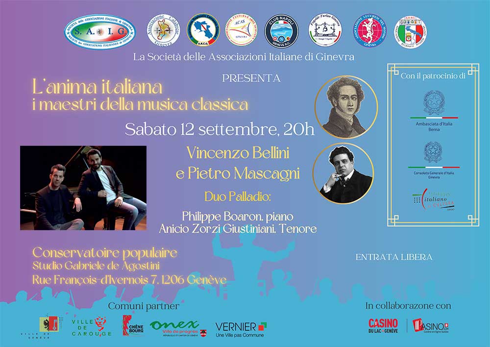 Settembre la SAIG riparte nel segno della cultura italiana Settembre la SAIG riparte nel segno della cultura italiana