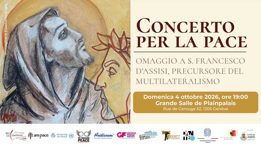 Concerto per la pace: omaggio a S. Francesco d’Assisi Concerto per la pace: omaggio a S. Francesco d’Assisi